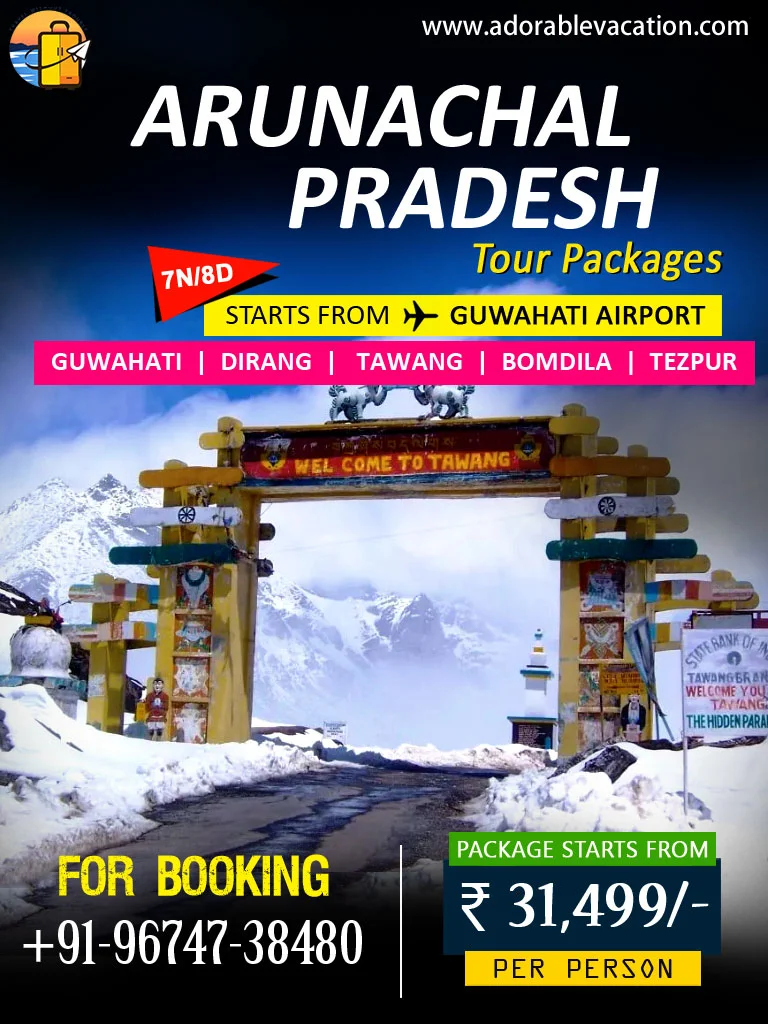 Arunachal Pradesh Package Tour From Hyderabad